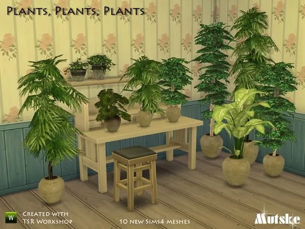 Plants plants plants - The Sims 4 Custom Content