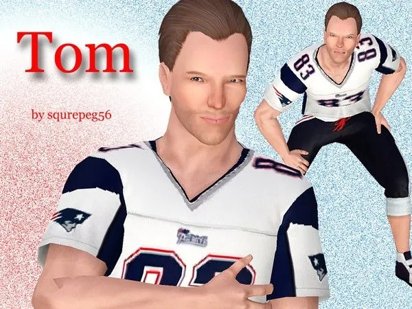 Tom Brady - The Sims 3 Custom Content