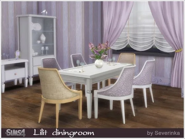 Lilit diningroom - The Sims 4 Custom Content