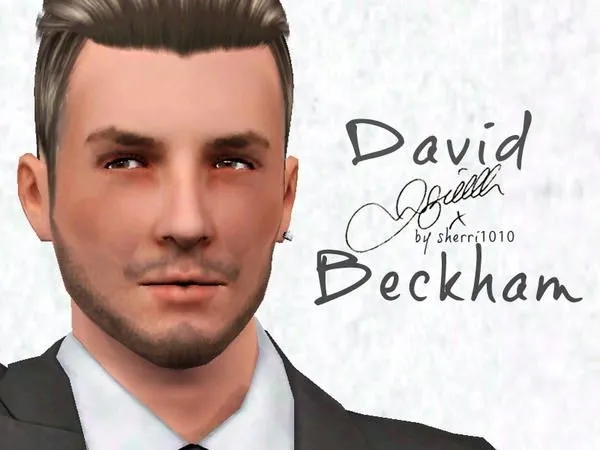 David Beckham - The Sims 3 Custom Content