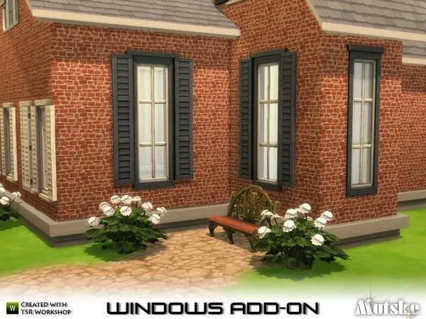 EA Window Add on - The Sims 4 Custom Content
