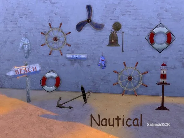 Nautical - The Sims 4 Custom Content