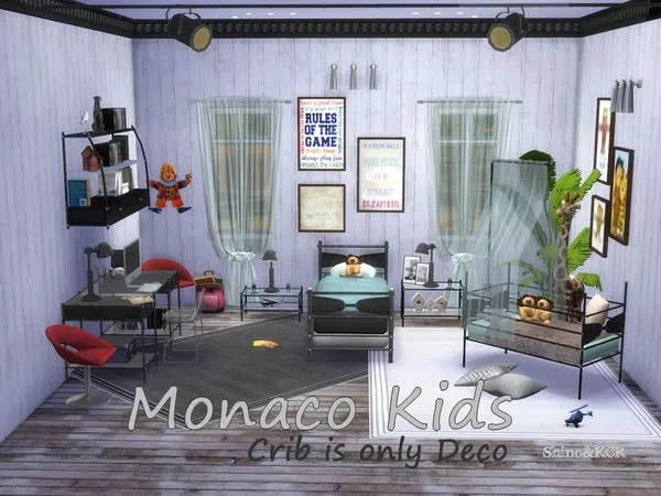 Kids Monaco - The Sims 4 Custom Content