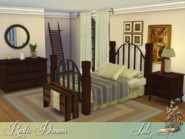 Rustic Dreams - The Sims 4 Custom Content