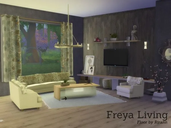 Freya Living - The Sims 4 Custom Content