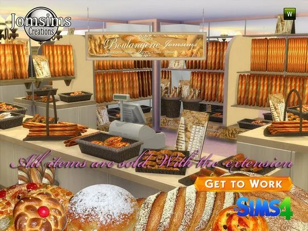 The bakery 2015 sims 4 by thesimsresource - The Sims 4 Custom Content