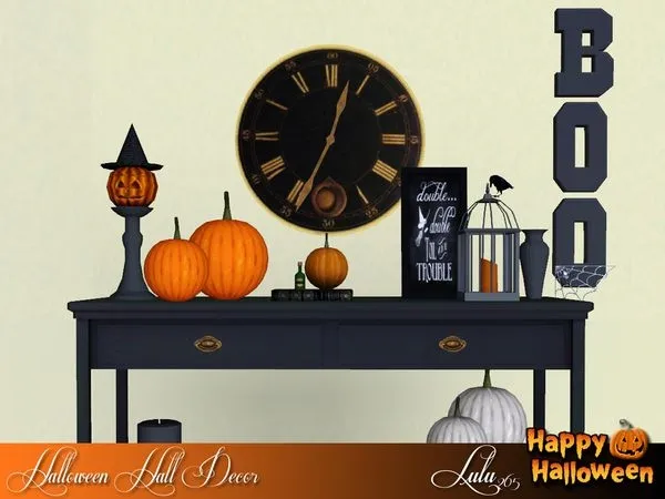 Halloween Decor Set - The Sims 3 Custom Content