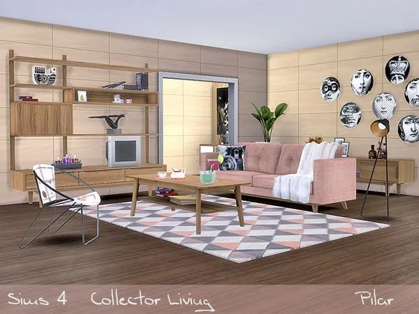 Collector Living - The Sims 4 Custom Content