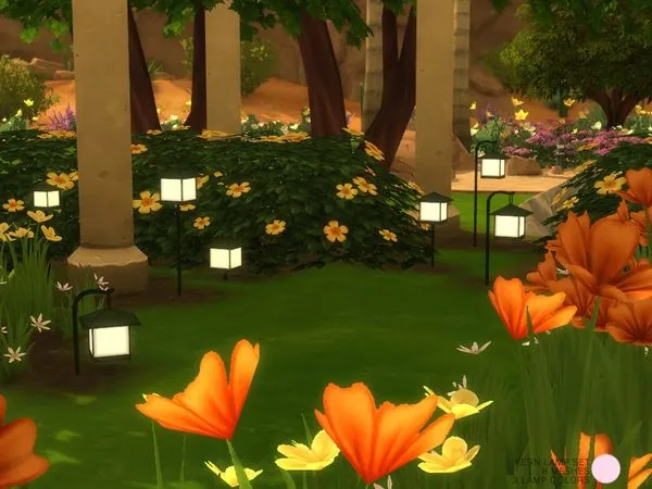 Kern Lamp Set - The Sims 4 Custom Content