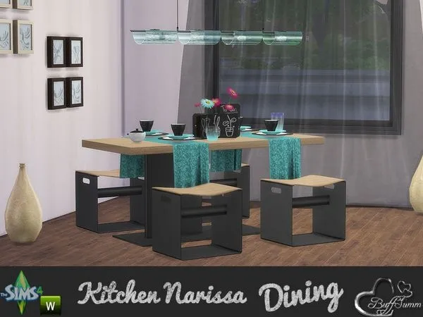 Dining Narissa - The Sims 4 Custom Content