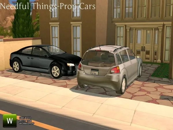 Needful Things Car Props by thesimsresource - The Sims 4 Custom Content