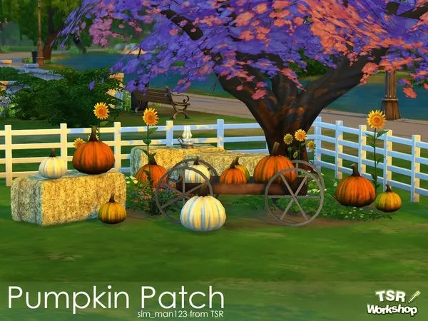 Pumpkin Patch by thesimsresource - The Sims 4 Custom Content