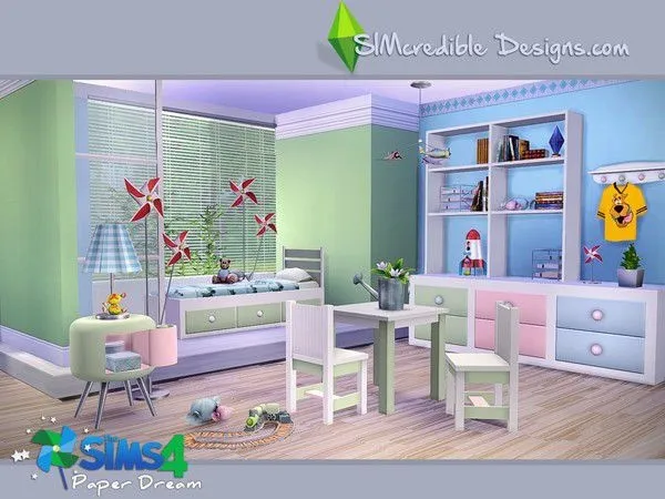 Paper dream - The Sims 4 Custom Content