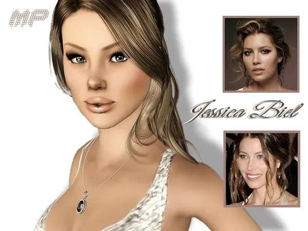 Jessica Biel - The Sims 3 Custom Content
