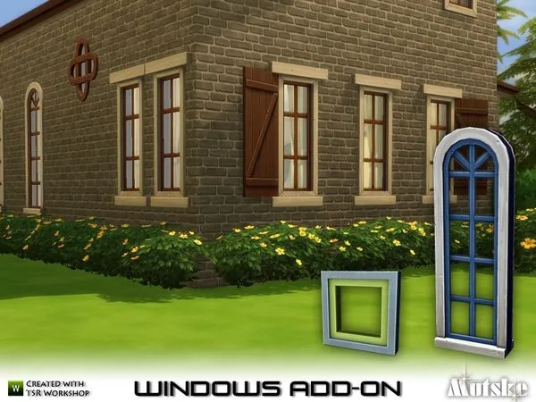 EA Window Add on Part 2 - The Sims 4 Custom Content