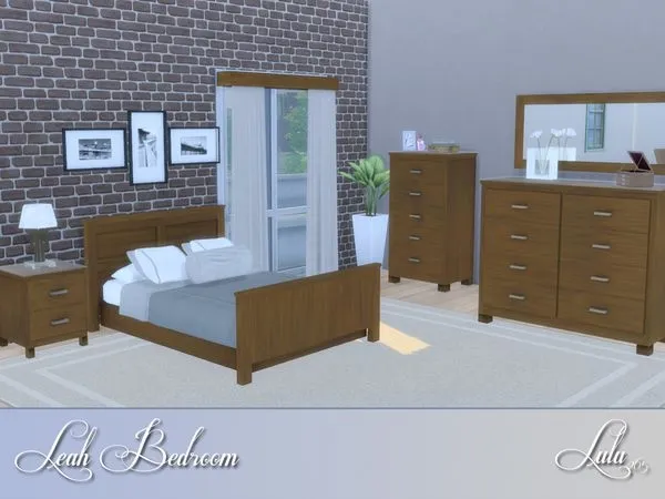 Leah Bedroom - The Sims 4 Custom Content