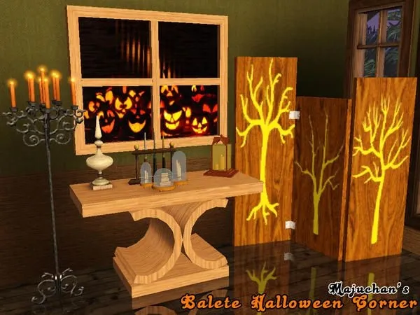 Balete Halloween Corner - The Sims 3 Custom Content