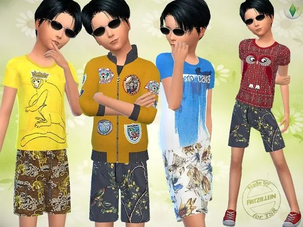 Fancy Spring Fashion - The Sims 4 Custom Content