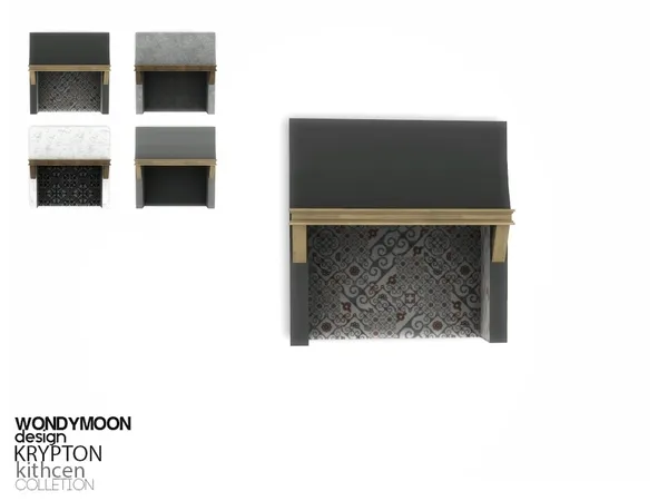 Krypton Stove Hood by thesimsresource - The Sims 4 Custom Content