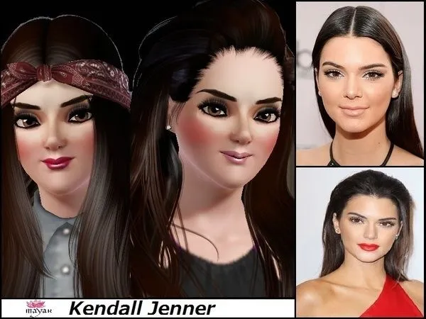 Kendall Jenner Sim - The Sims 3 Custom Content