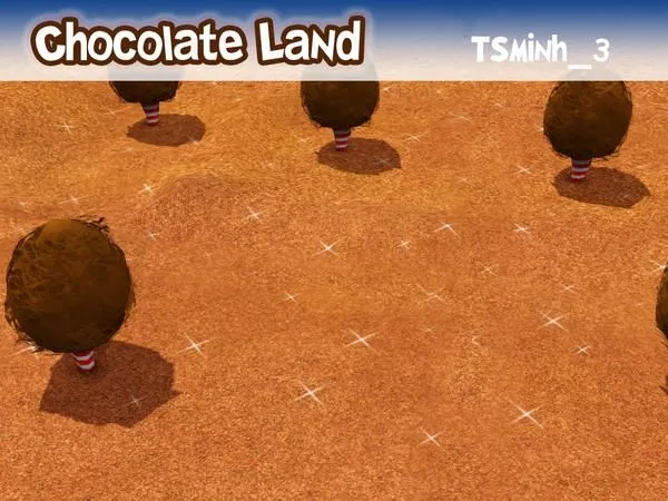 Chocolate Land - The Sims 3 Custom Content