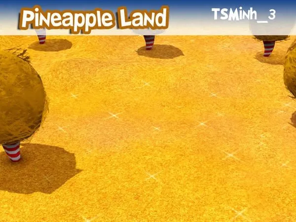 Pineapple Land - The Sims 3 Custom Content