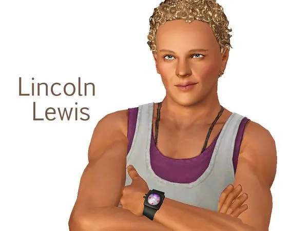 Lincoln Lewis - The Sims 3 Custom Content
