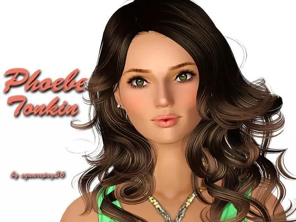 Phoebe Tonkin - The Sims 3 Custom Content