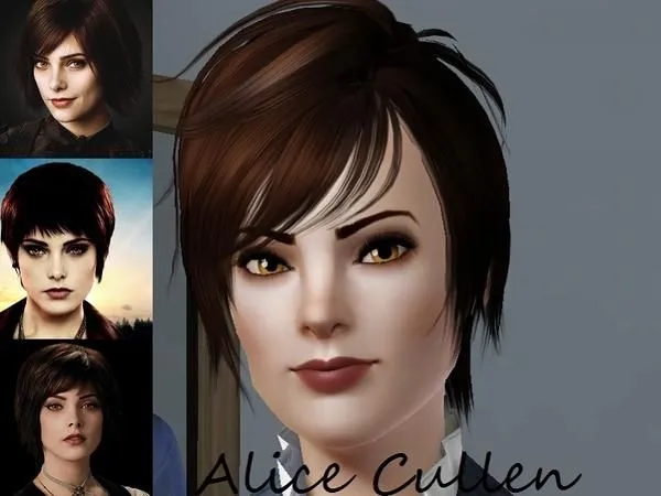 Alice Cullen (Ashley greene) - The Sims 3 Custom Content