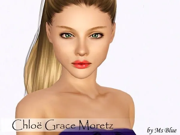 Chloe Grace Moretz - The Sims 3 Custom Content
