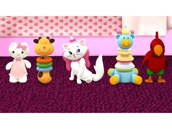 Kids Functional Toy Set - The Sims 4 Custom Content