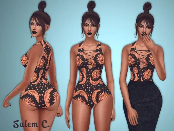 Star and Moon Outfit - The Sims 4 Custom Content