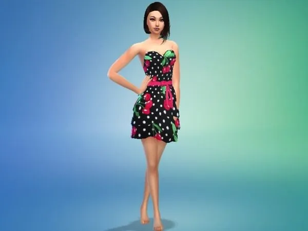 Mother Daughter Dress Set - The Sims 4 Custom Content