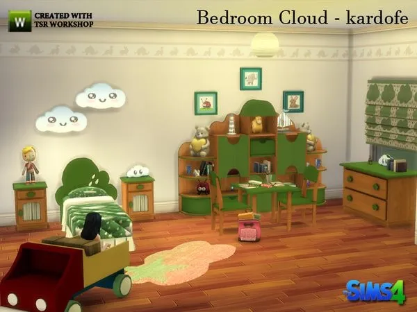 kardofe Bedroom Cloud - The Sims 4 Custom Content