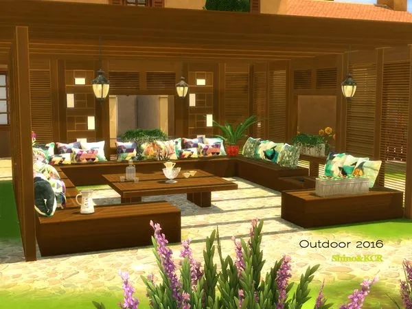 Outdoor 2016 - The Sims 4 Custom Content