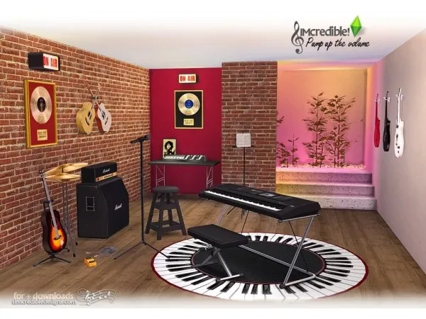 Alpha Pump up the Volume - The Sims 4 Custom Content