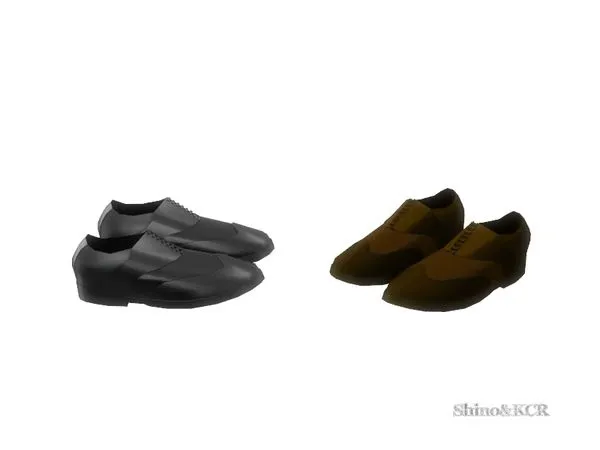 Bedroom CliveC Deco Shoes Male 1 - The Sims 4 Custom Content