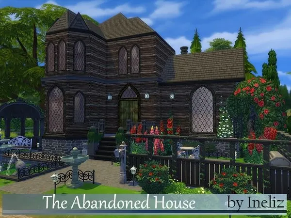 Maxis Match The Abandoned House - The Sims 4 Custom Content
