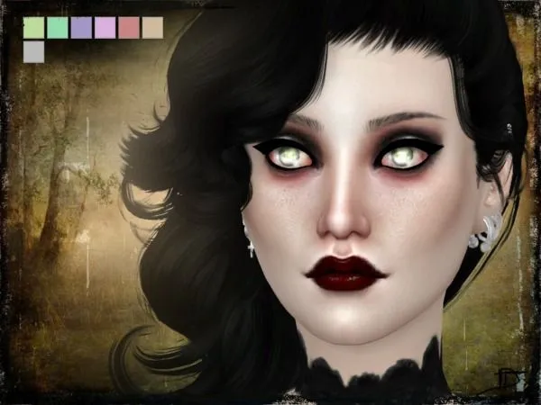 Moon light eyes TD - The Sims 4 Custom Content