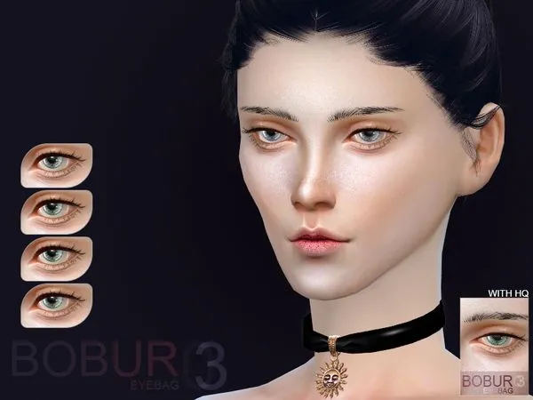 Bobur Eyebag 03F - The Sims 4 Custom Content