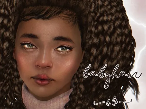 Mimilky Babyhair N6b - The Sims 3 Custom Content