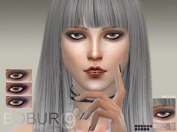 Bobur Eyeshadow 09 - The Sims 4 Custom Content