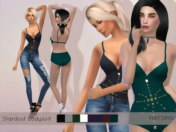 Stardust Bodysuit - The Sims 4 Custom Content