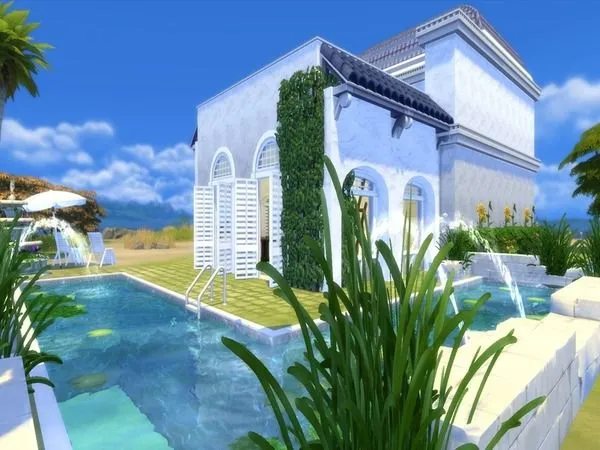 Maxis Match Greek Breeze - The Sims 4 Custom Content