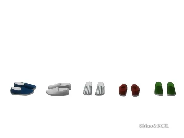 Bedroom CliveC Deco Shoes Male 5 - The Sims 4 Custom Content