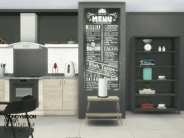 Actinium Kitchen Accessories by thesimsresource - The Sims 4 Custom Content