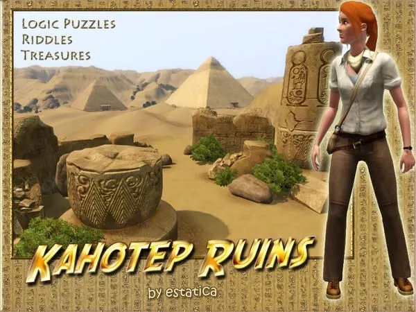 Kahotep Ruins - The Sims 3 Custom Content