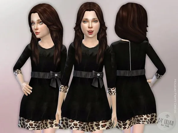 Holiday Party Dress - The Sims 4 Custom Content
