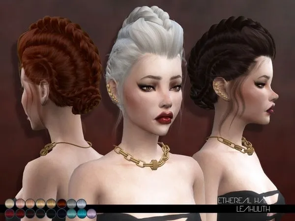 LeahLillith Ethereal Hair - The Sims 4 Custom Content