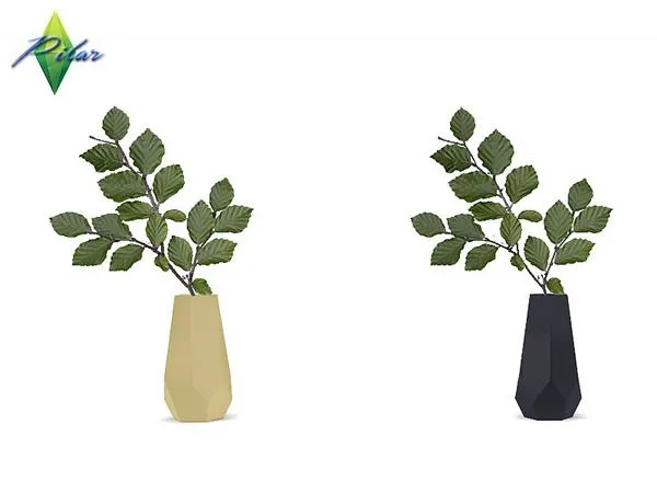 Calligraphik Plant by thesimsresource - The Sims 4 Custom Content